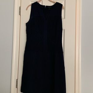 Ann Taylor Partially Lace Dress